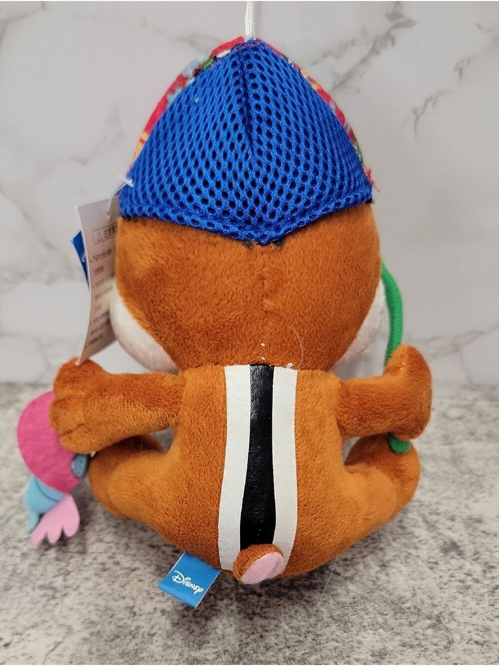 Vintage Hong Kong Disney Chip 'n' Dale Fishing for Lobster Dale hanging plush - Picture 6 of 10